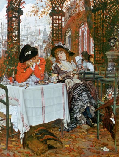 Een lunch door James Jacques Joseph Tissot